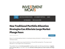 Tablet Screenshot of investmentmoats.com